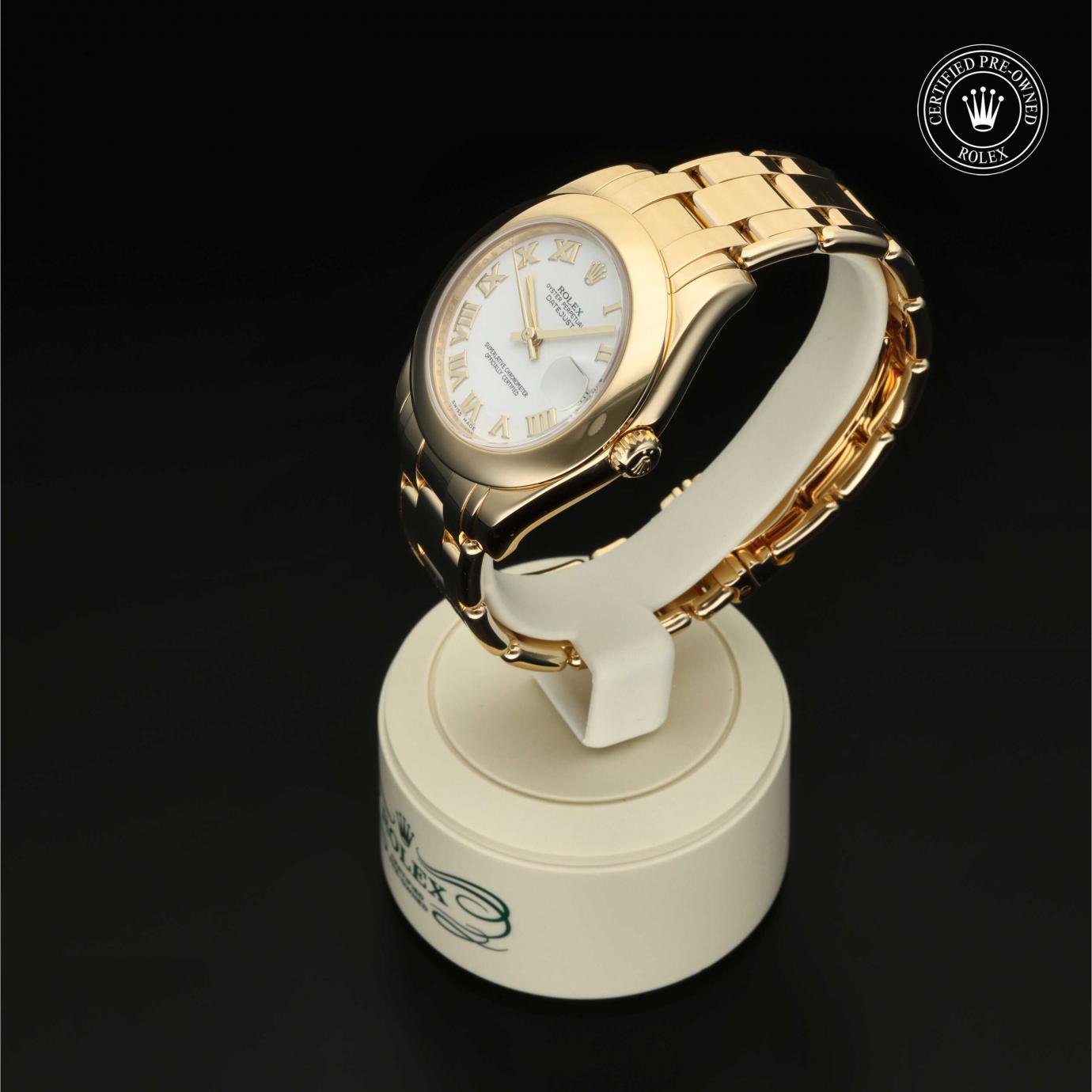 Rolex Oyster Perpetual  Pearlmaster 34 M81208-0008 Herrenuhr Bild 2 