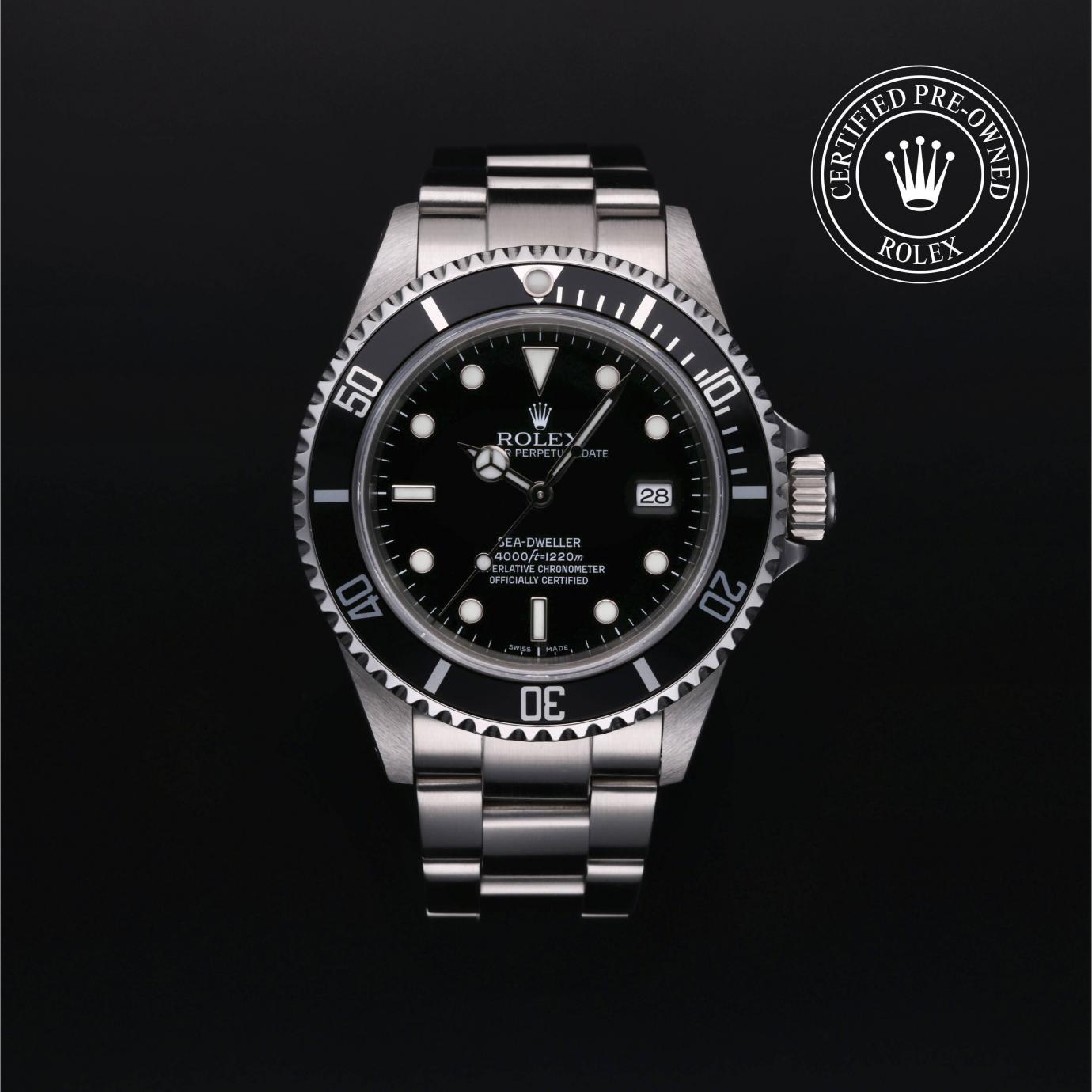 Rolex Oyster Perpetual Sea-Dweller M16600-0003 Herrenuhr Soldier