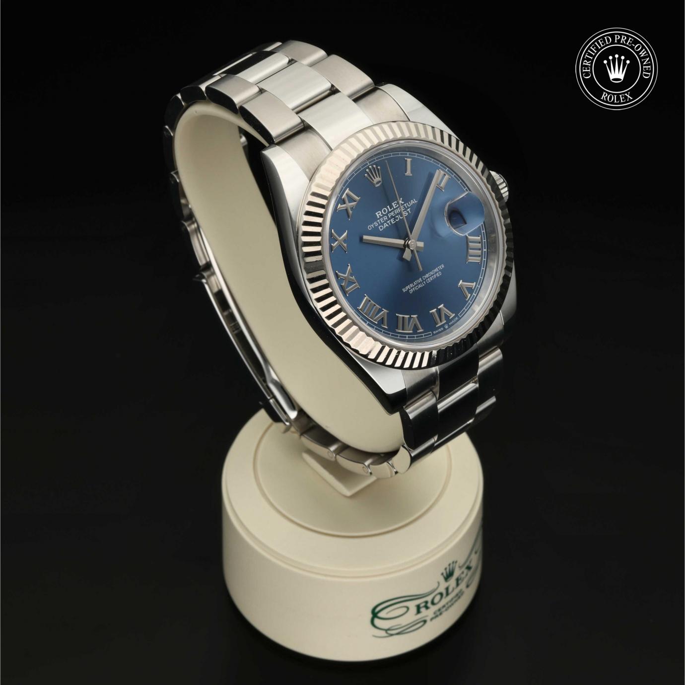 Rolex Datejust 41 M126334-0025 - 360 Grad Ansicht Bild 32