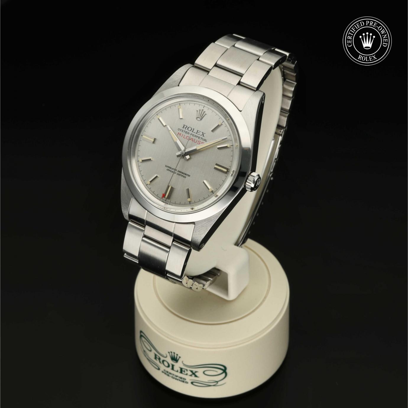 Rolex Oyster Perpetual Milgauss 1019/0 - 360 Grad Ansicht Bild 4