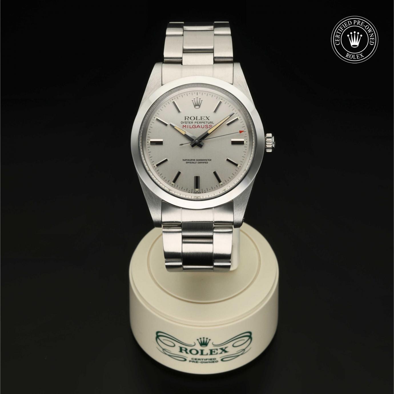 Rolex Oyster Perpetual Milgauss 1019/0 - 360 Grad Ansicht Bild 36