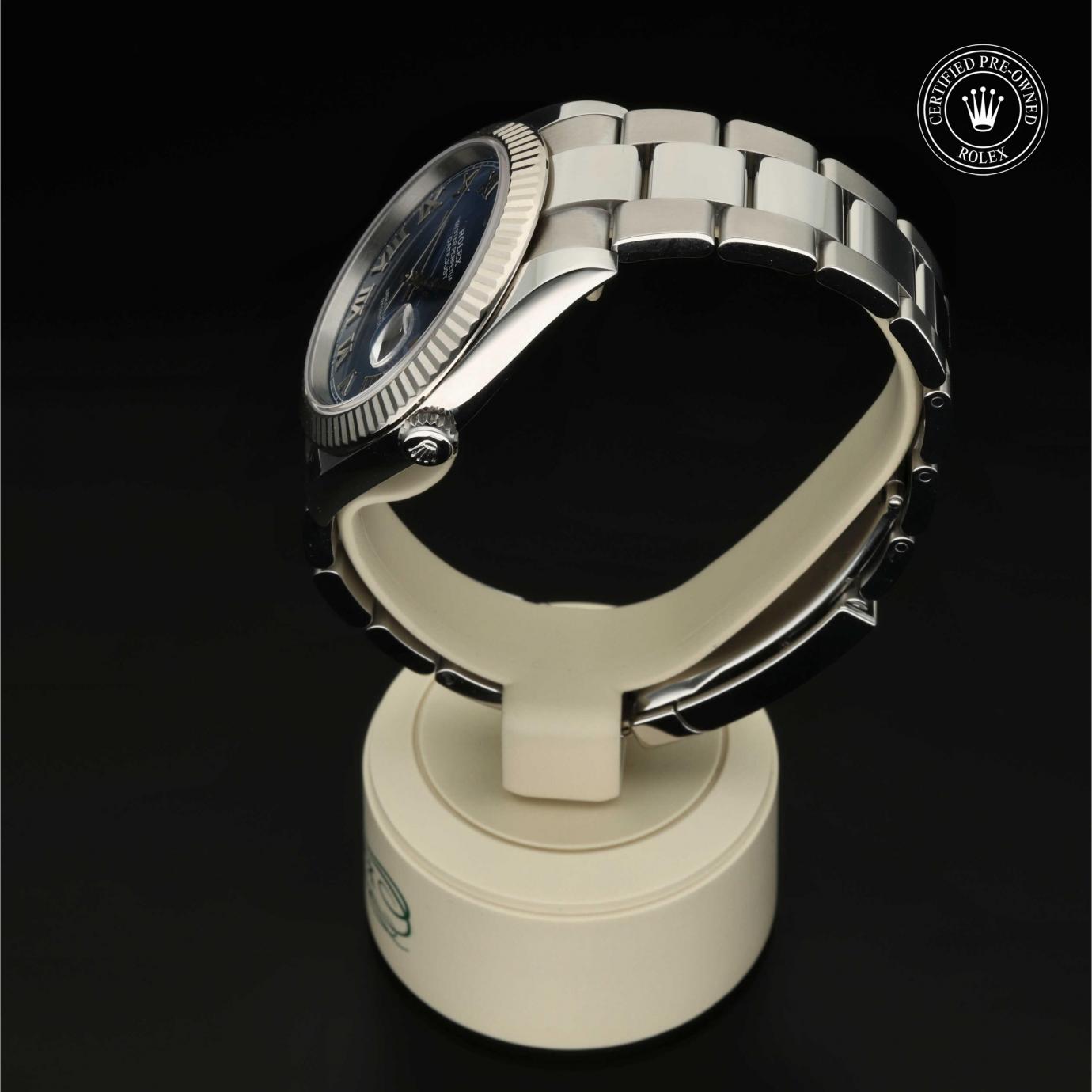 Rolex Datejust 41 M126334-0025 - 360 Grad Ansicht Bild 10