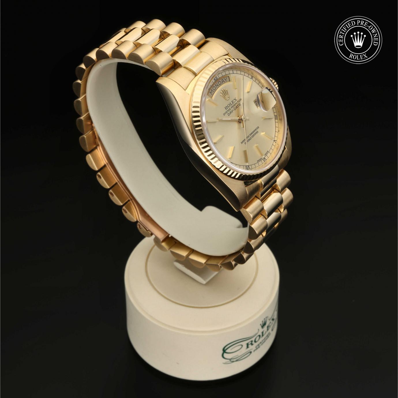 Rolex Oyster Perpetual Day-Date 36 18038 Herrenuhr Bild 4