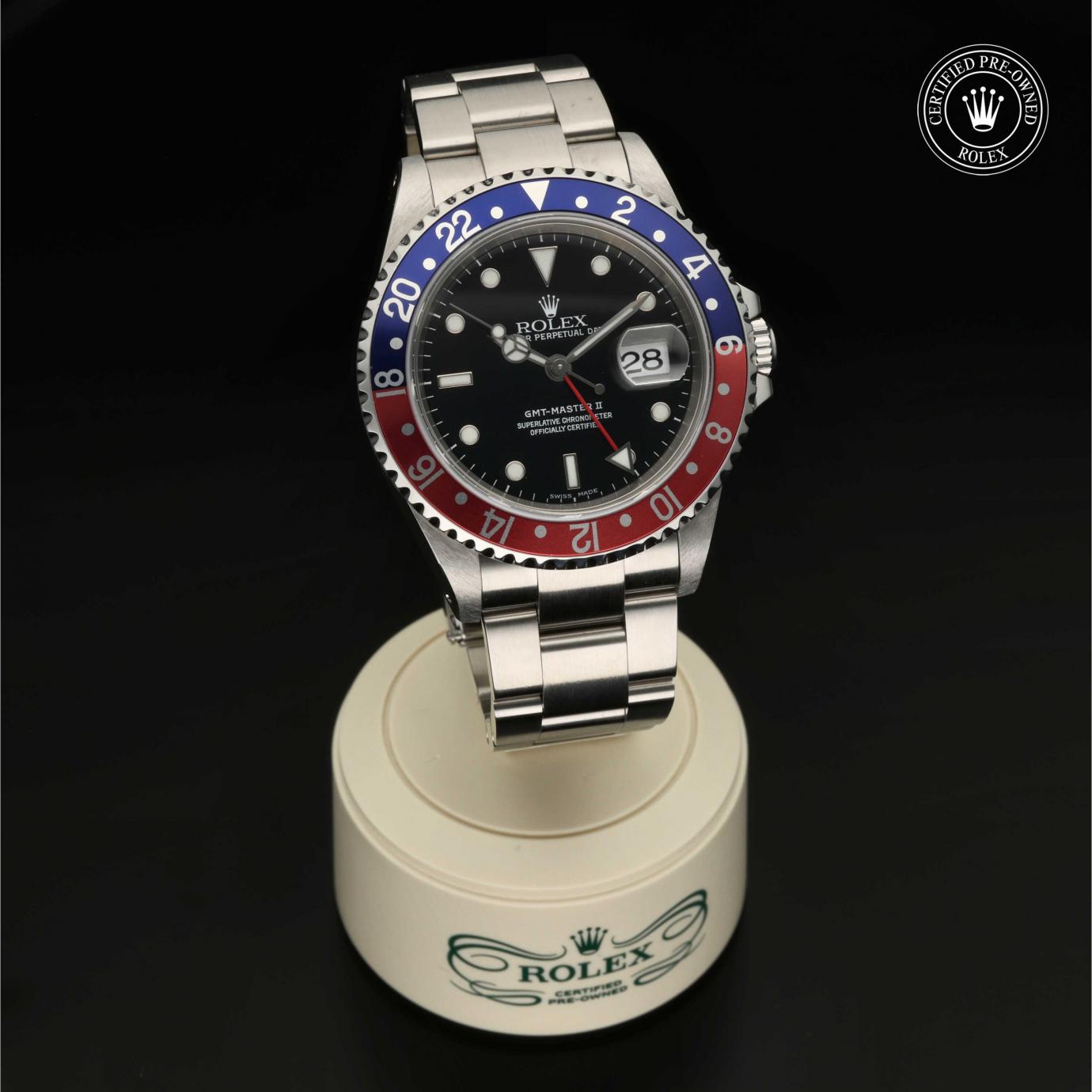 Rolex Oyster Perpetual  GMT-Master II M16710BLRO-0005 - 360 Grad Ansicht Bild 35