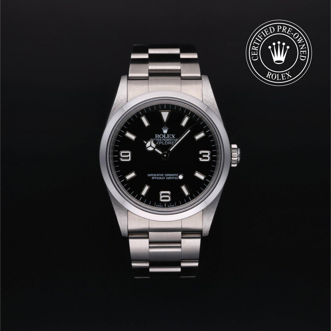 Rolex Oyster Perpetual  Explorer 36 M14270-0001 Herrenuhr Soldier