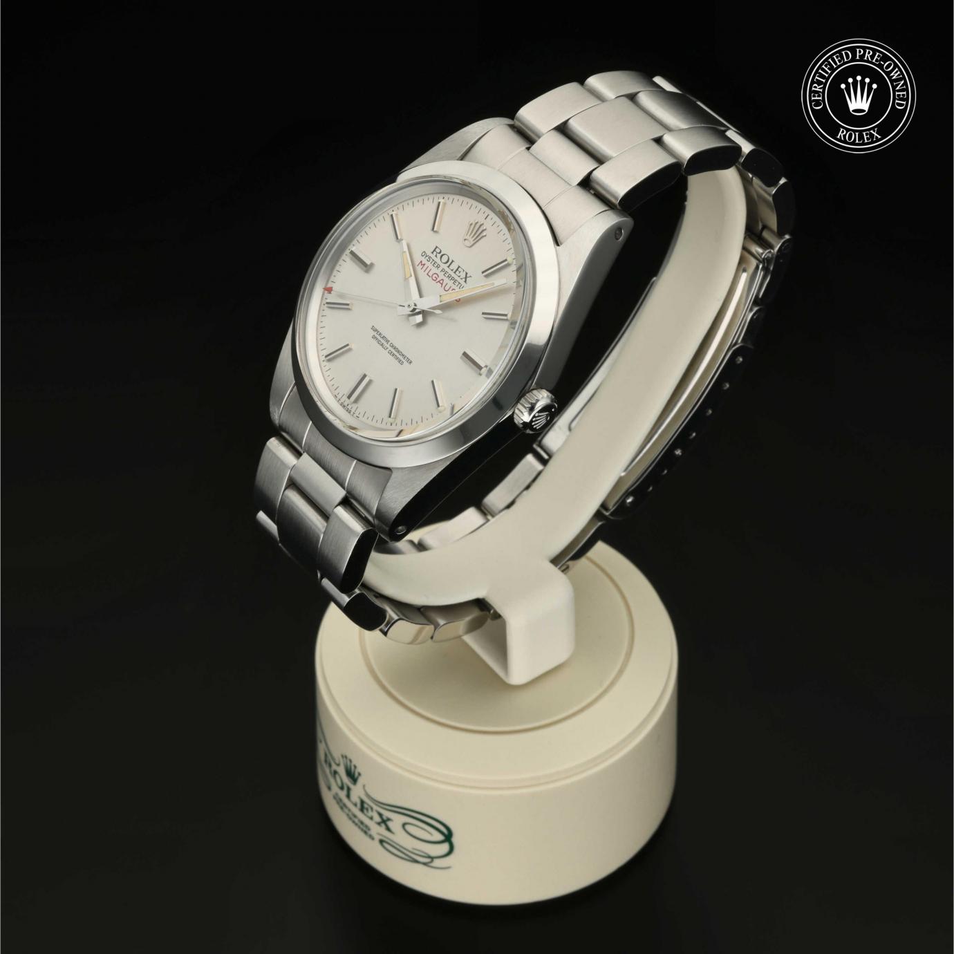 Rolex Oyster Perpetual Milgauss 1019/0 - 360 Grad Ansicht Bild 6