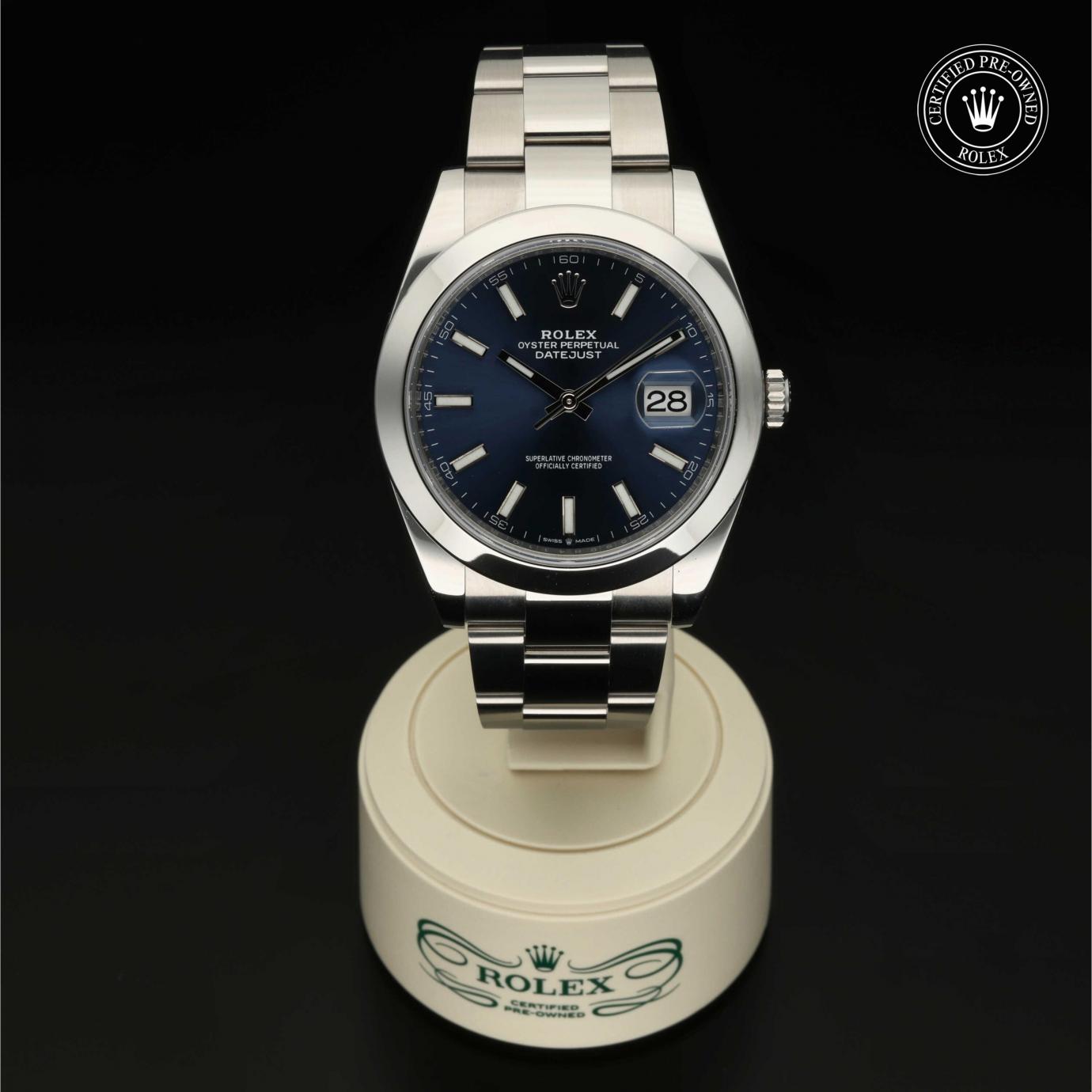 Rolex Datejust 41 M126300-0001 - 360 Grad Ansicht Bild 36