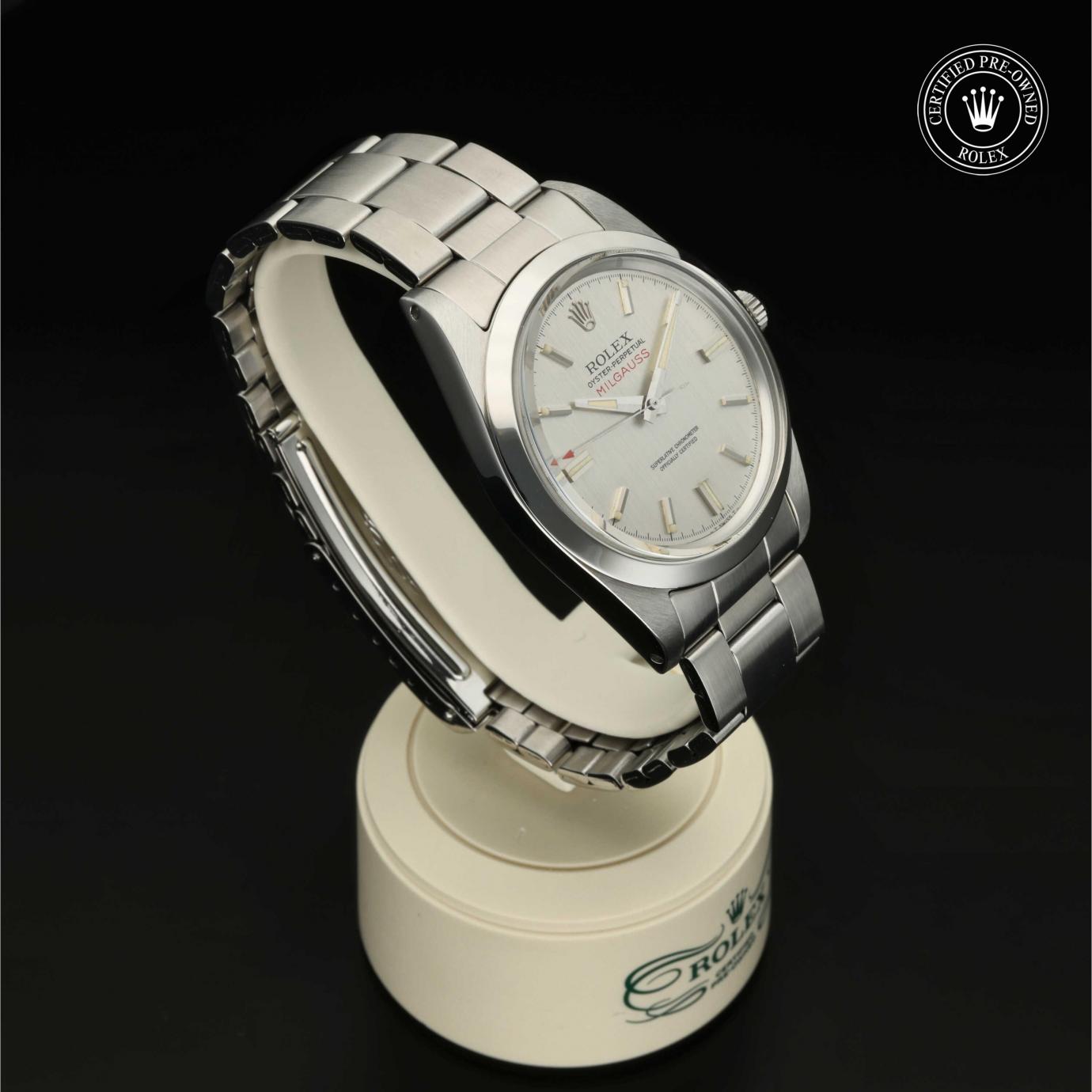 Rolex Oyster Perpetual Milgauss 1019/0 Herrenuhr Bild 4 