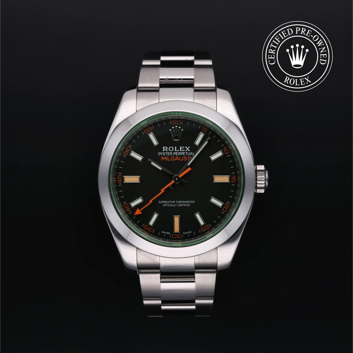 Rolex Milgauss M116400GV-0001 Herrenuhr Soldier