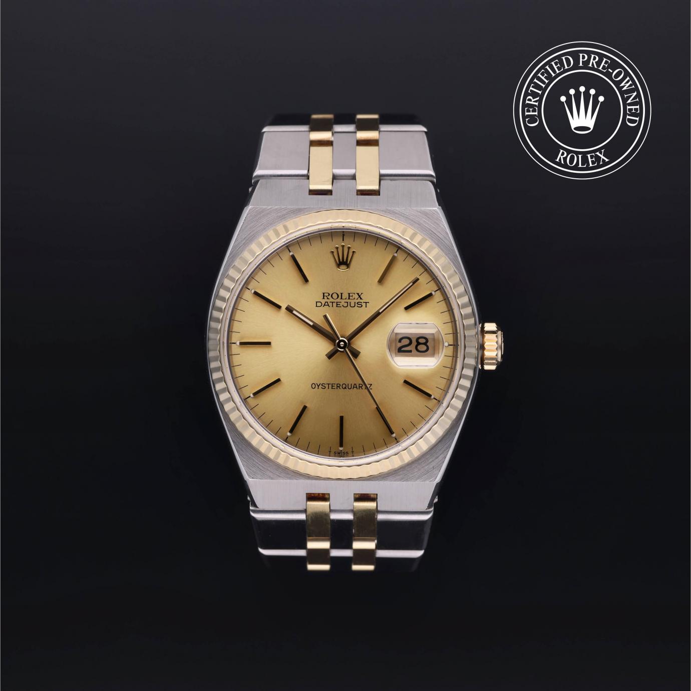 Rolex Oyster Perpetual  Datejust 36 17013 Herrenuhr Soldier