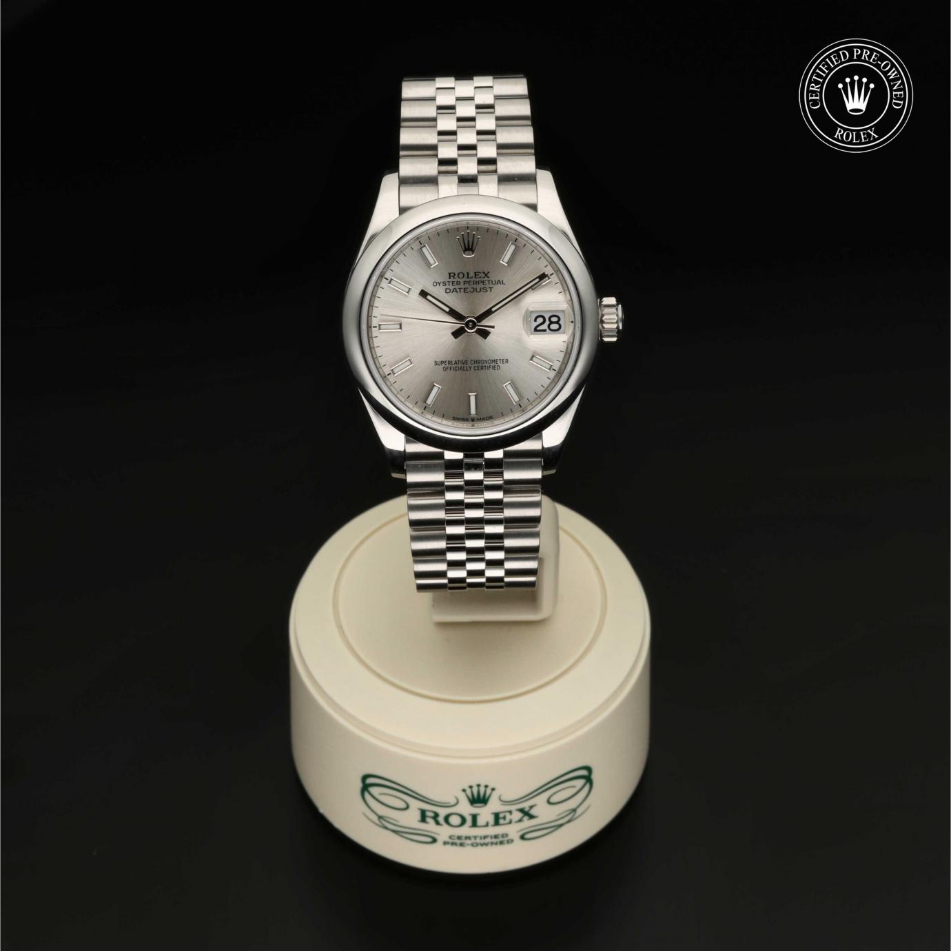 Rolex Datejust 31 M278240-0006 - 360 Grad Ansicht Bild 36