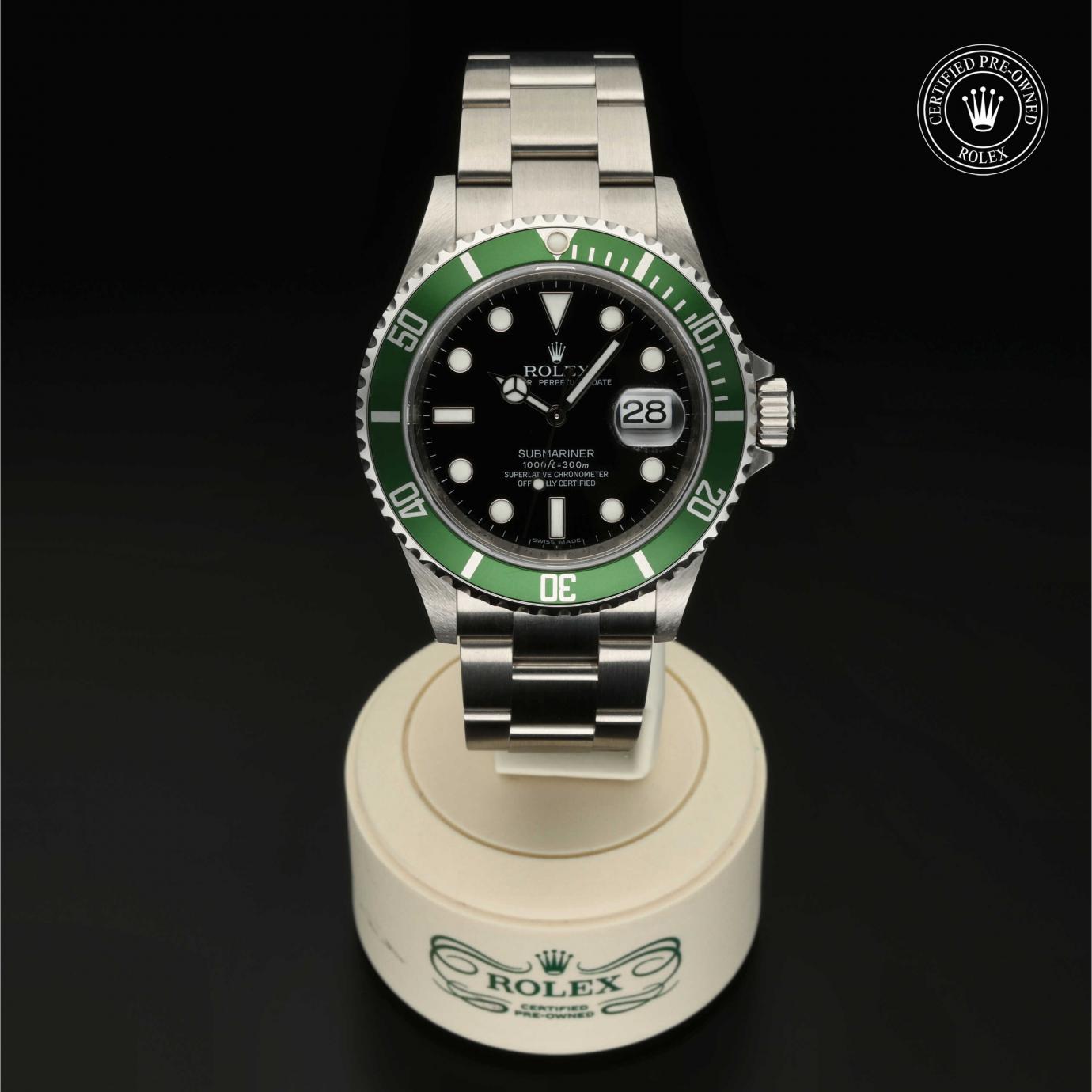 Rolex Oyster Perpetual Submariner Date M16610LV-0002 Herrenuhr Bild 1
