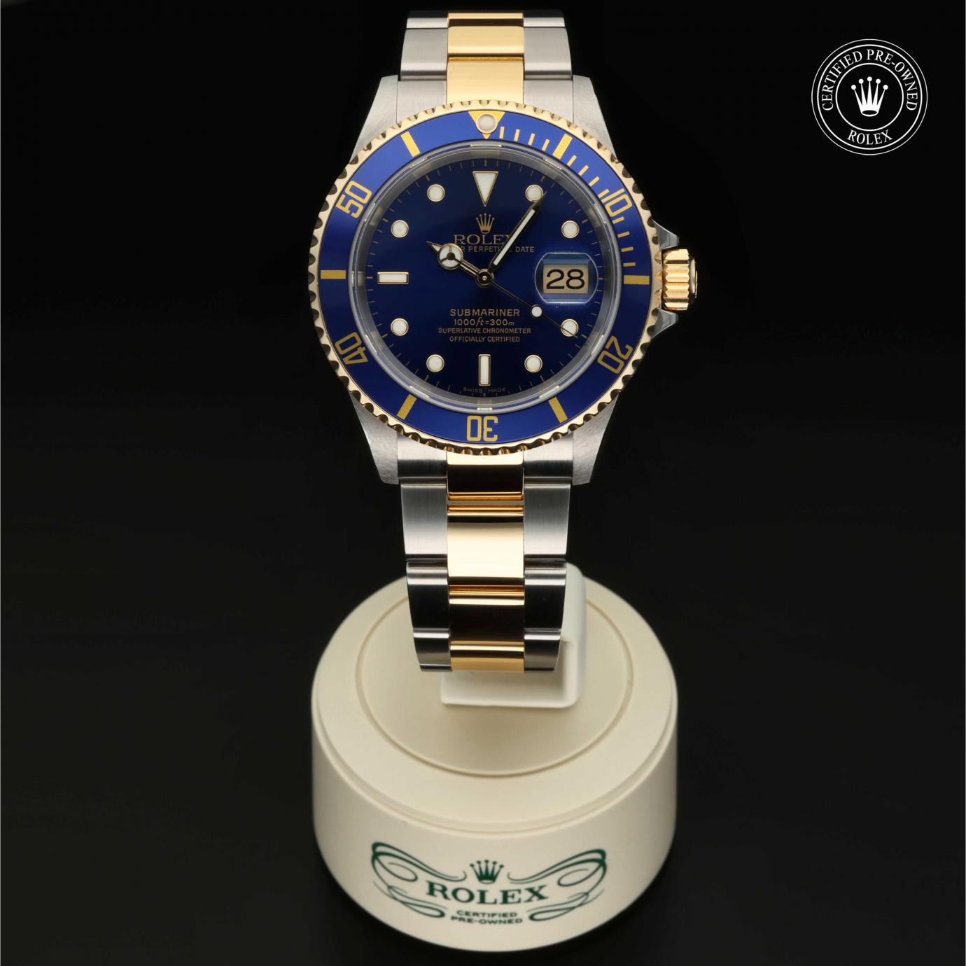 Rolex Oyster Perpetual  Submariner Date M16613-0015 Herrenuhr Bild 1 