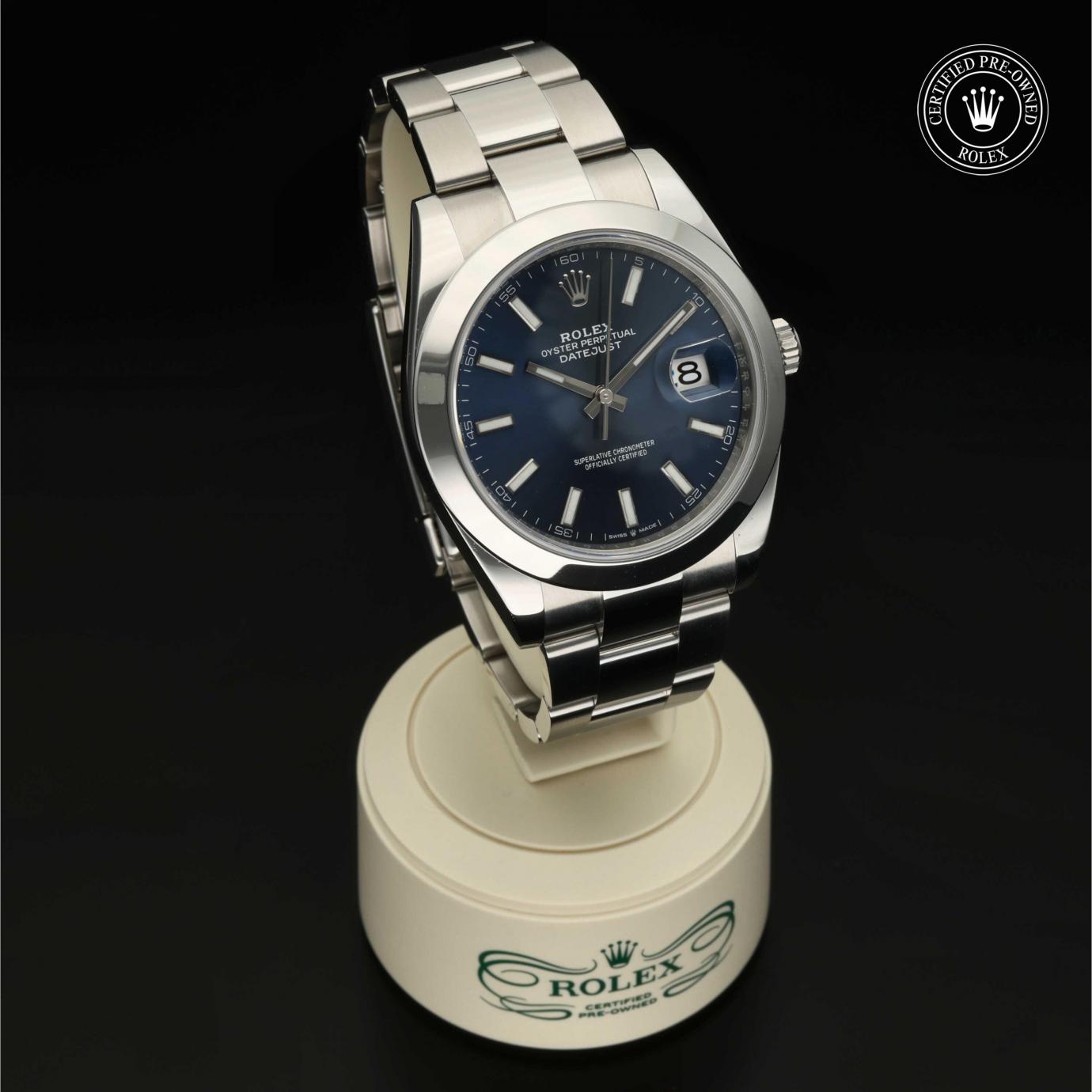 Rolex Datejust 41 M126300-0001 - 360 Grad Ansicht Bild 34