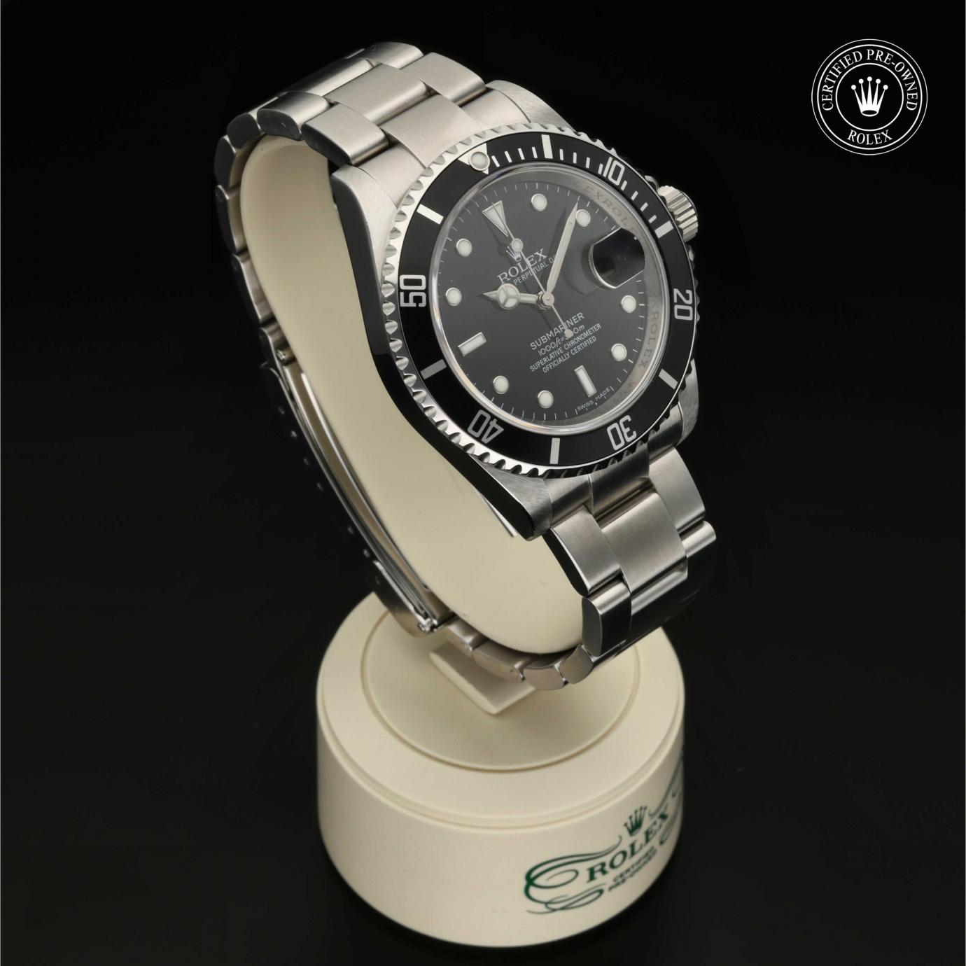 Rolex Oyster Perpetual  Submariner Date M16610-0007 - 360 Grad Ansicht Bild 32