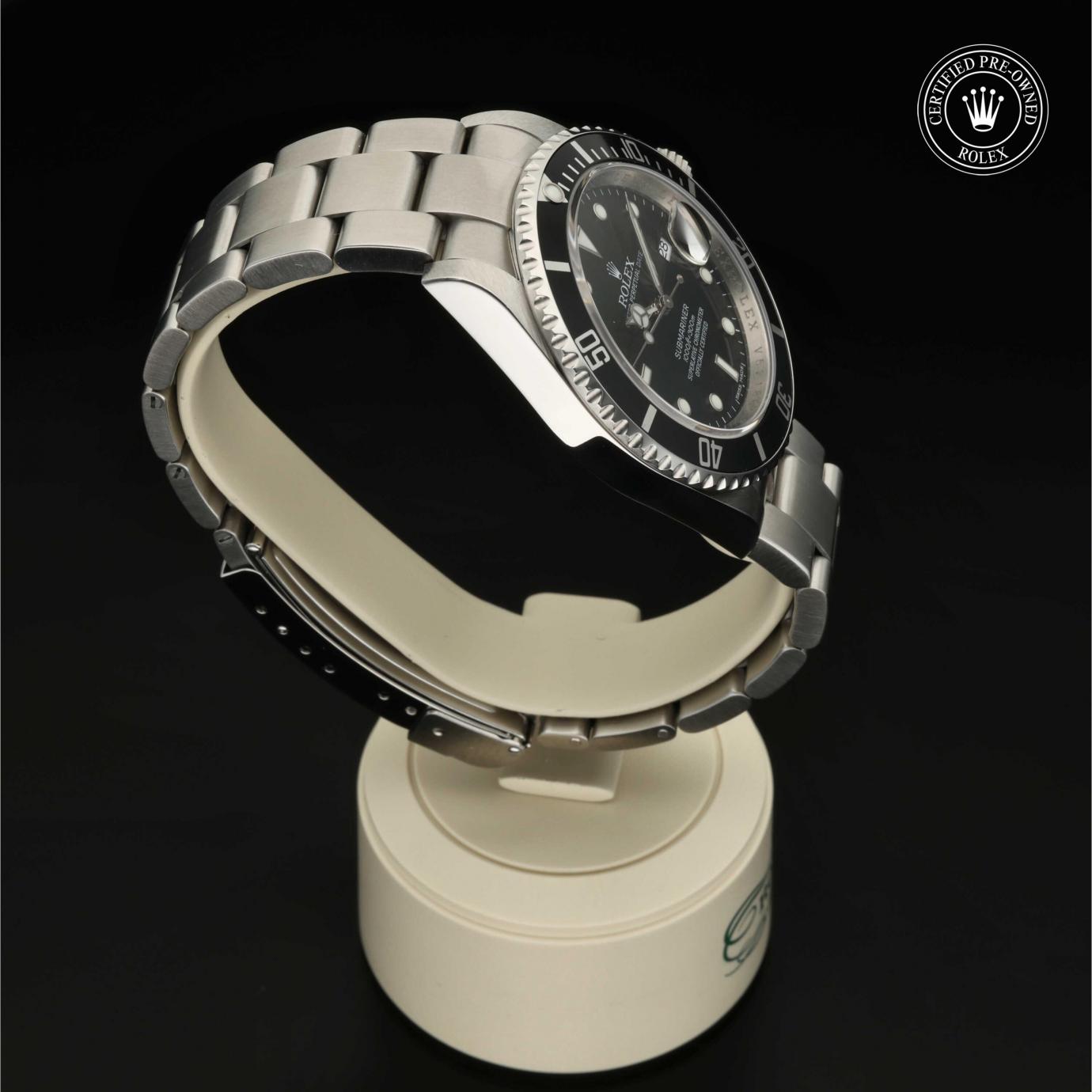 Rolex Oyster Perpetual  Submariner Date M16610-0007 - 360 Grad Ansicht Bild 28