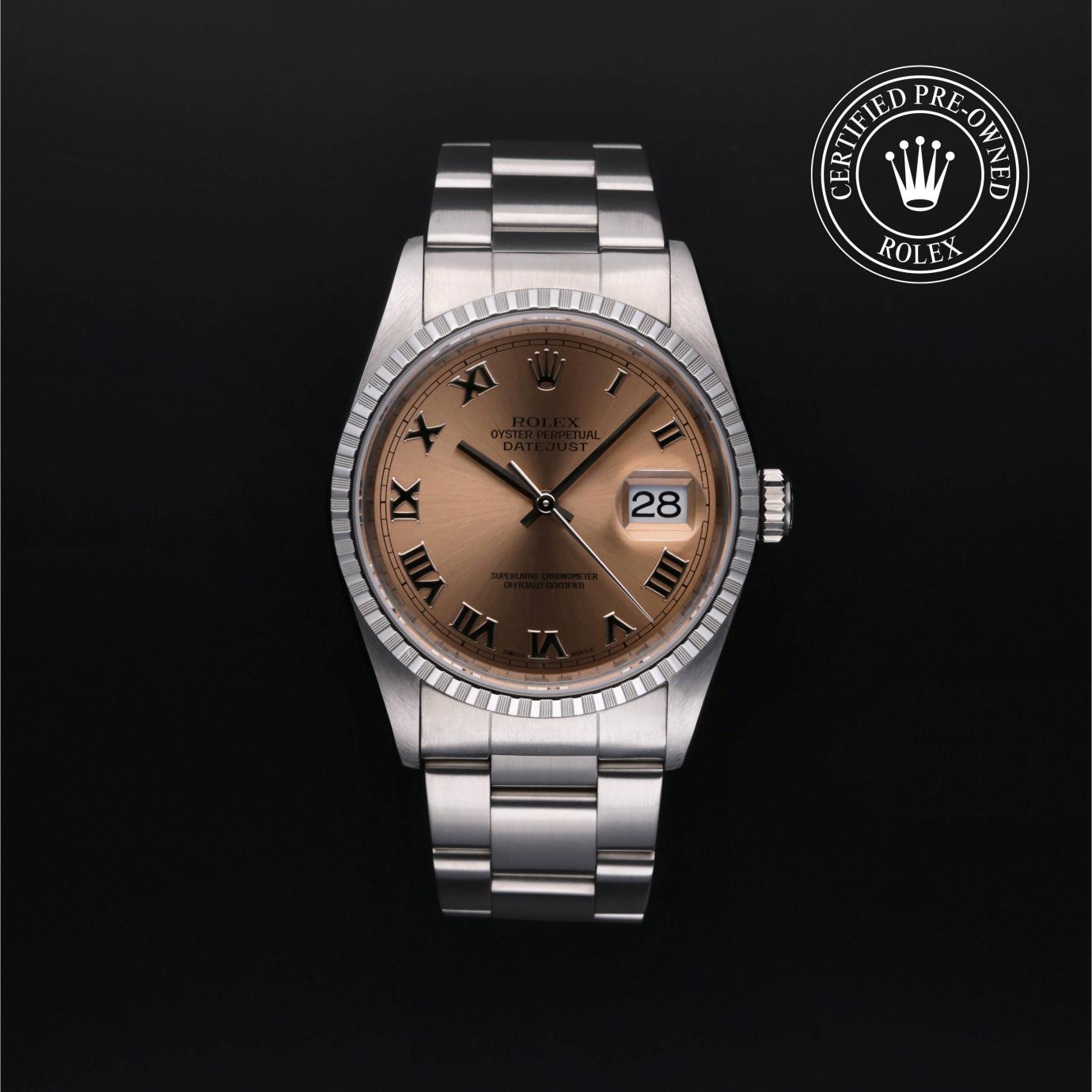 Rolex Oyster Perpetual Datejust 36 M16220-0040 Herrenuhr Soldier