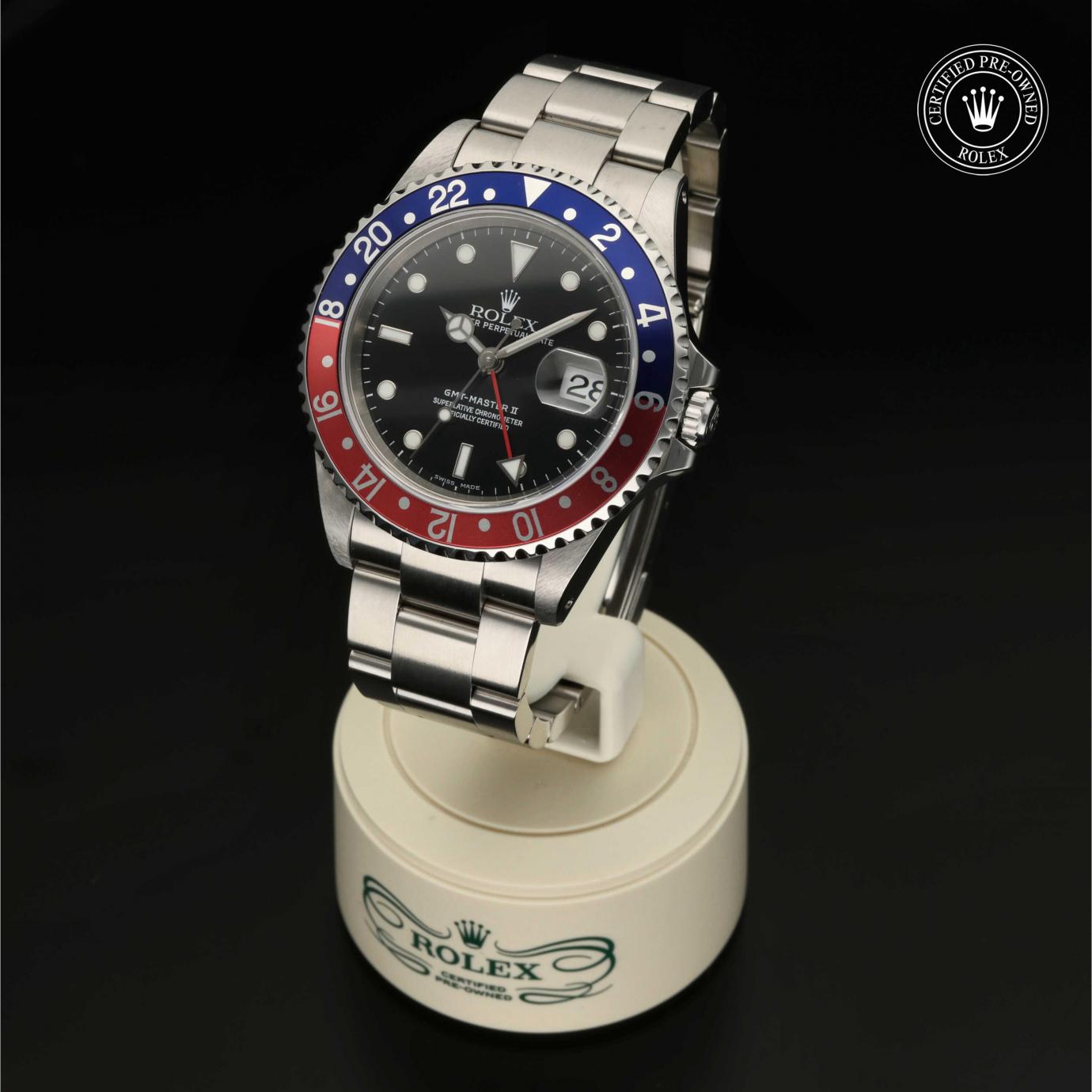 Rolex Oyster Perpetual  GMT-Master II M16710BLRO-0005 - 360 Grad Ansicht Bild 3