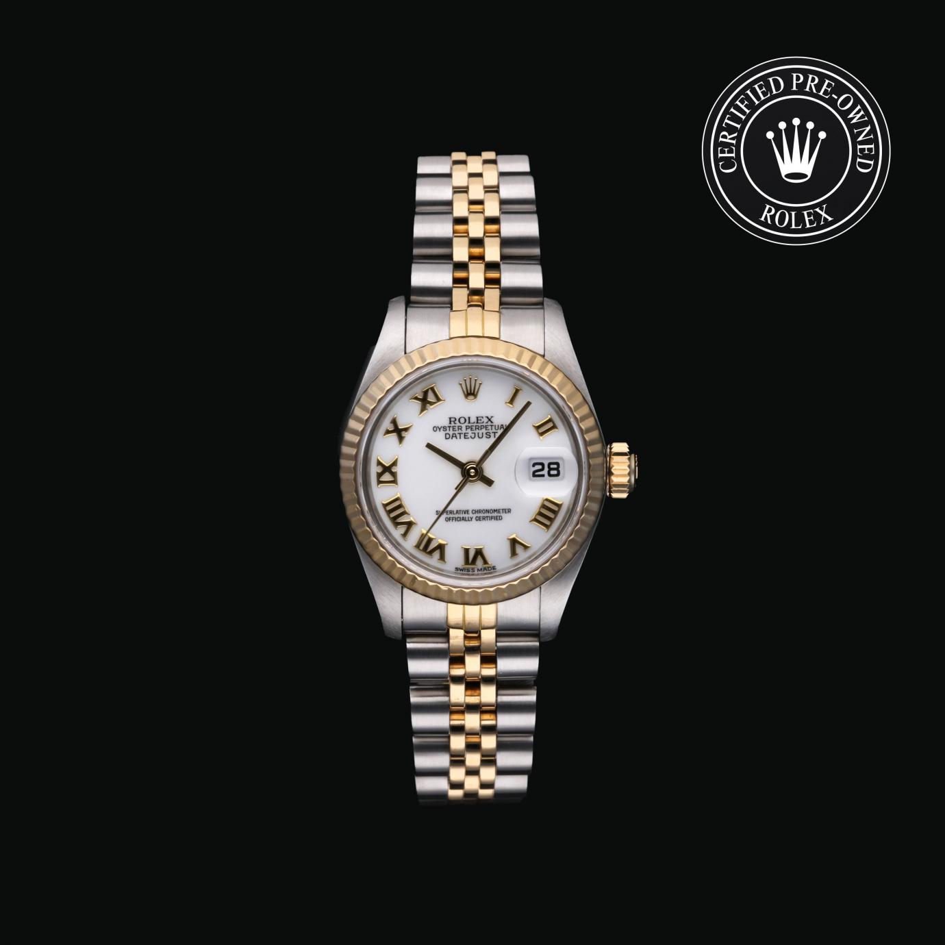 Rolex Oyster Perpetual Lady-Datejust 26 M69173-0014 Herrenuhr Soldier