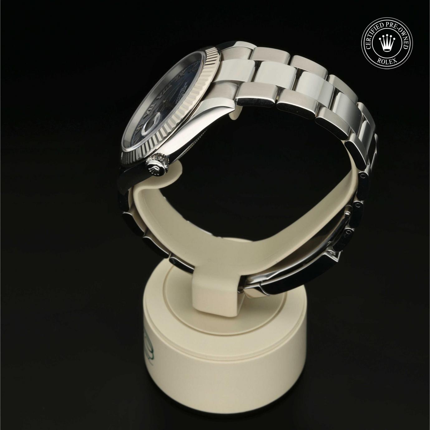Rolex Datejust 41 M126334-0025 - 360 Grad Ansicht Bild 11