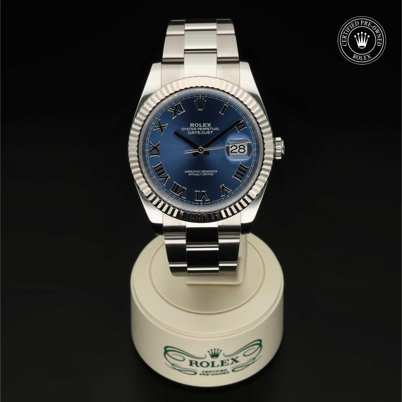Rolex Datejust 41 M126334-0025 - 360 Grad Ansicht Bild 36