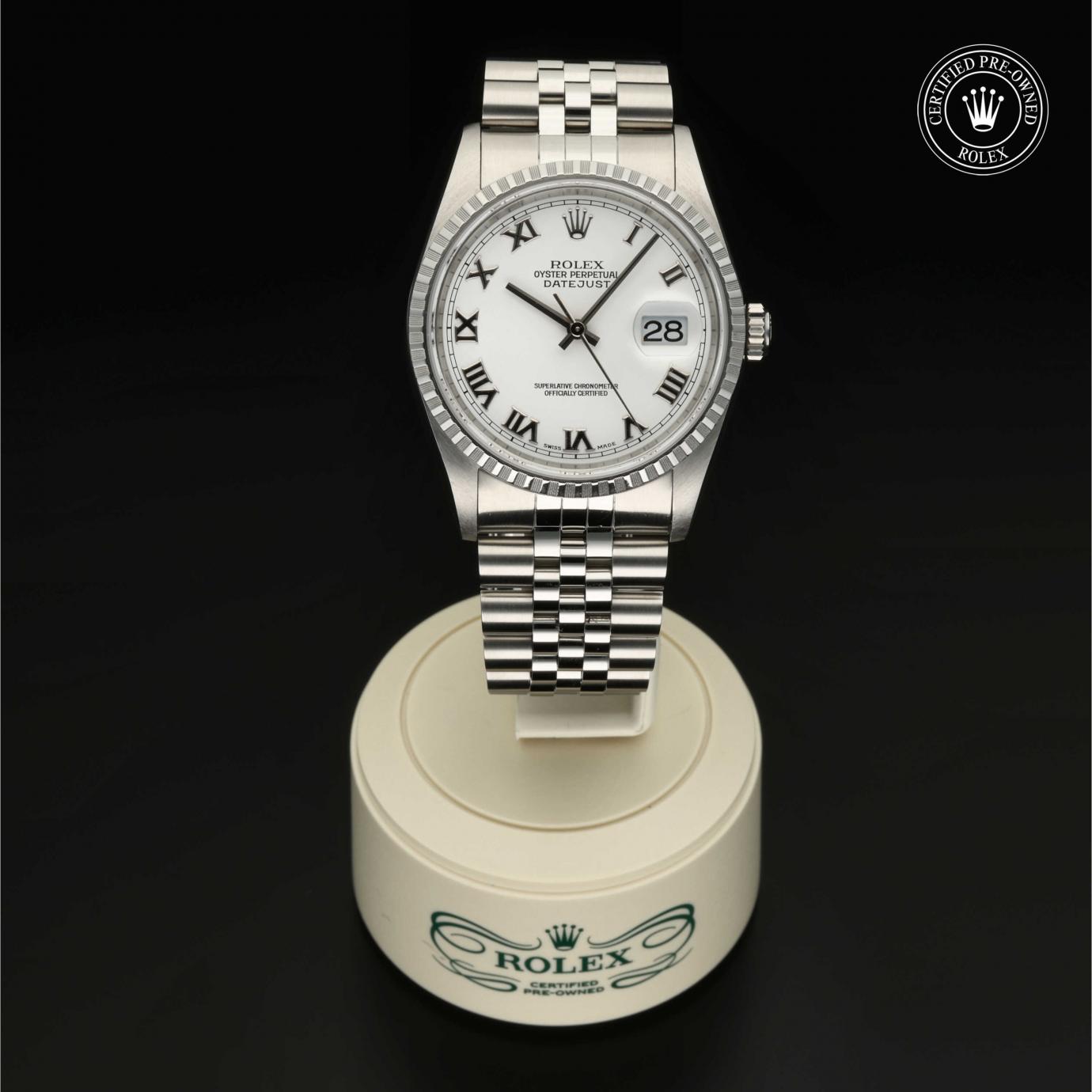 Rolex Oyster Perpetual Datejust 36 M16220-0032 Herrenuhr Bild 1