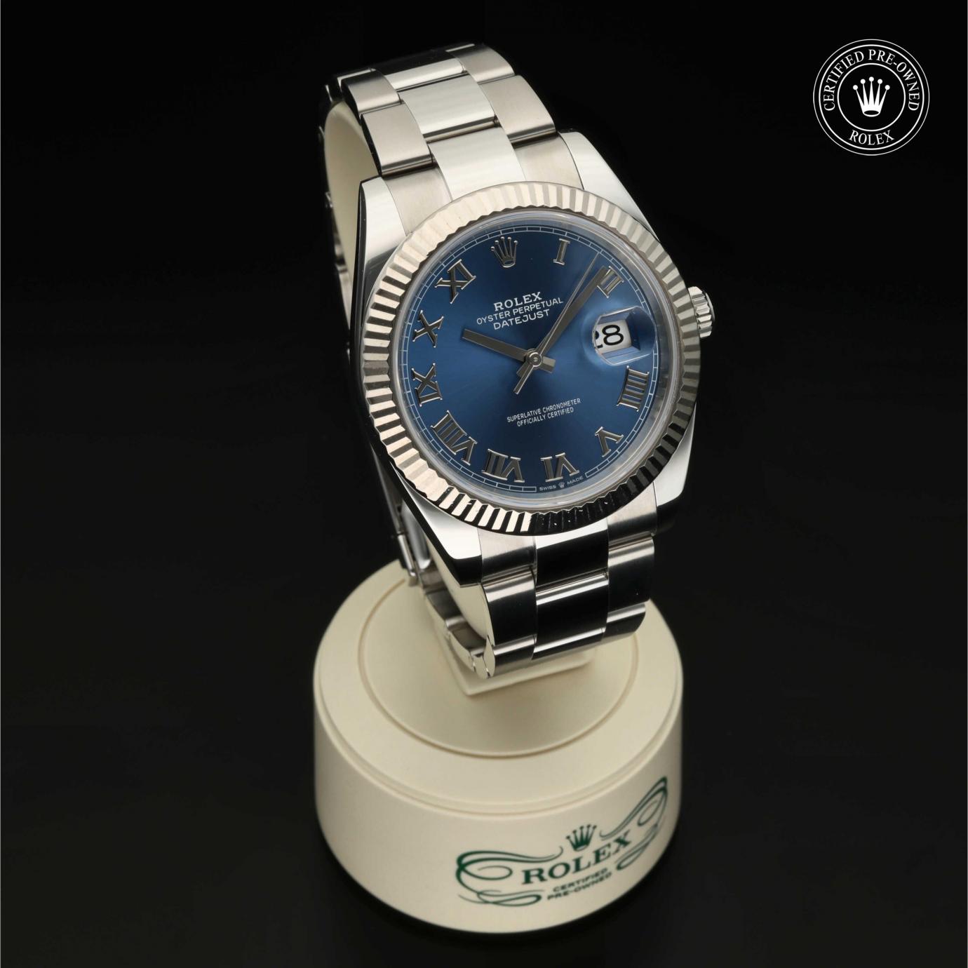 Rolex Datejust 41 M126334-0025 - 360 Grad Ansicht Bild 34