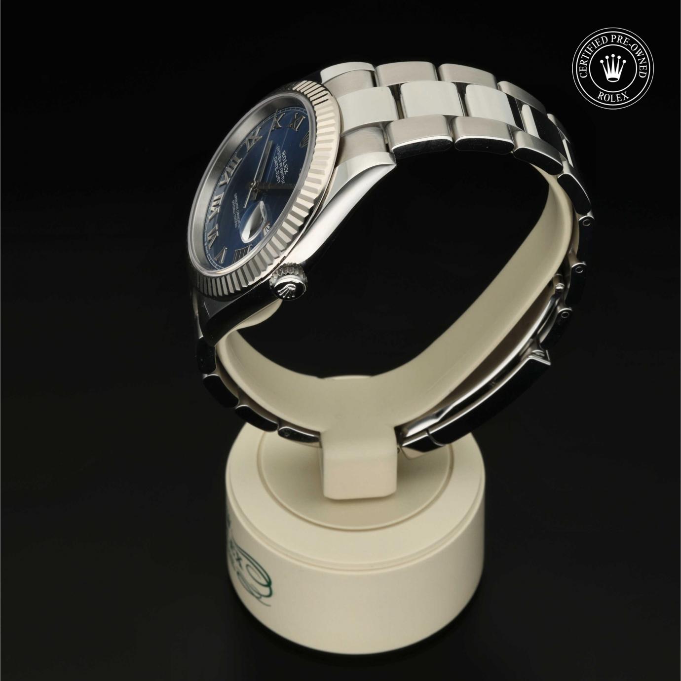 Rolex Datejust 41 M126334-0025 - 360 Grad Ansicht Bild 9