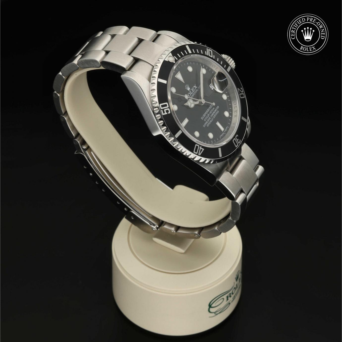 Rolex Oyster Perpetual  Submariner Date M16610-0007 - 360 Grad Ansicht Bild 30