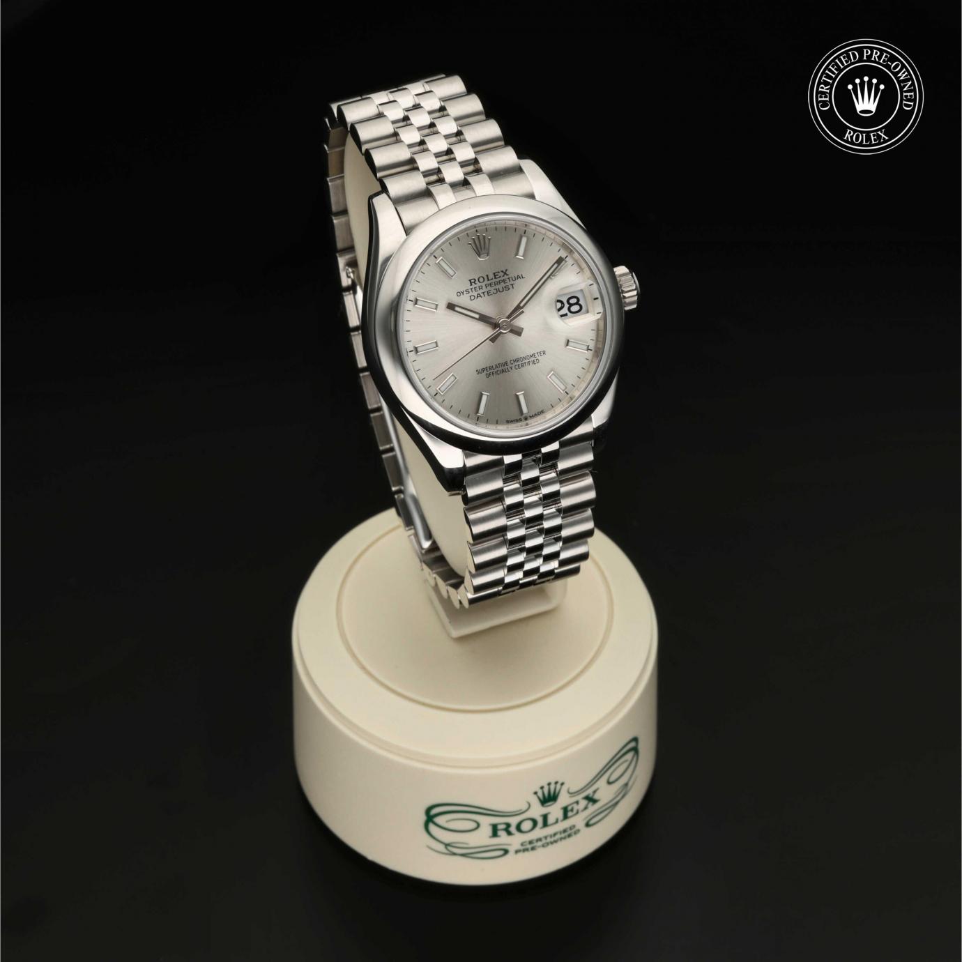 Rolex Datejust 31 M278240-0006 - 360 Grad Ansicht Bild 34