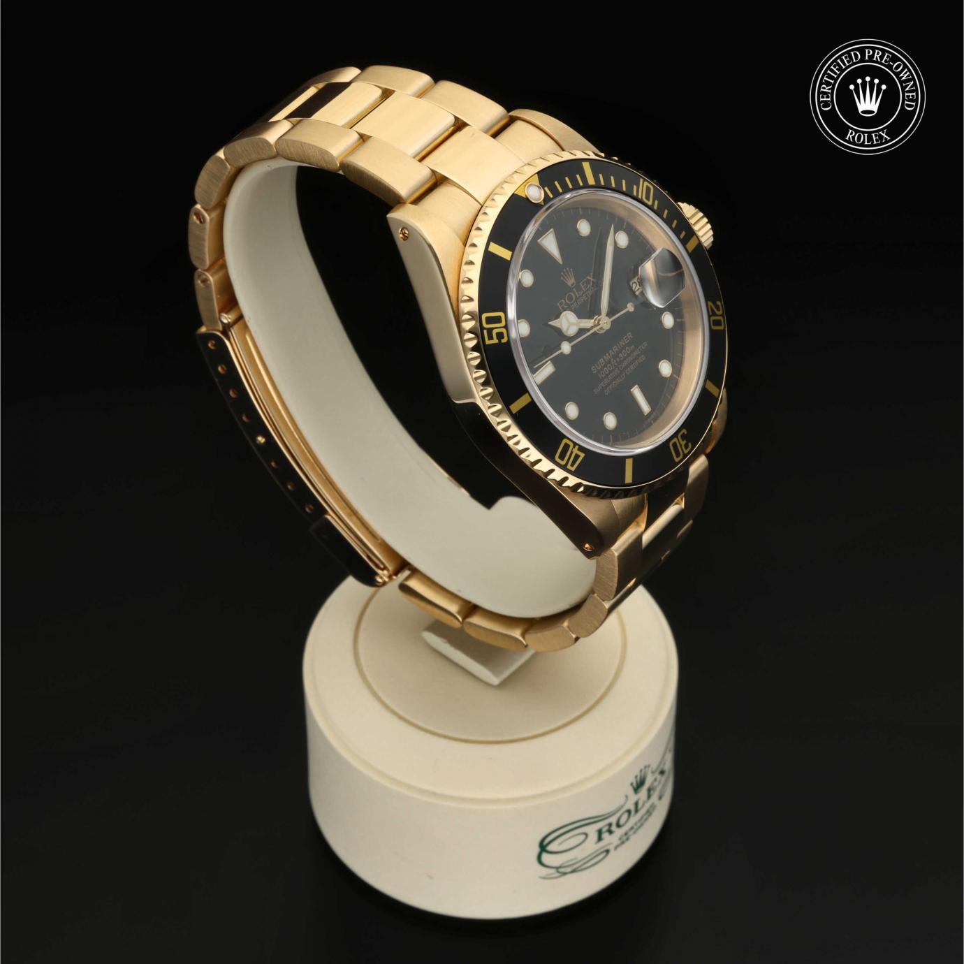 Rolex Oyster Perpetual Submariner Date M16618LN-0003 Herrenuhr Bild 4