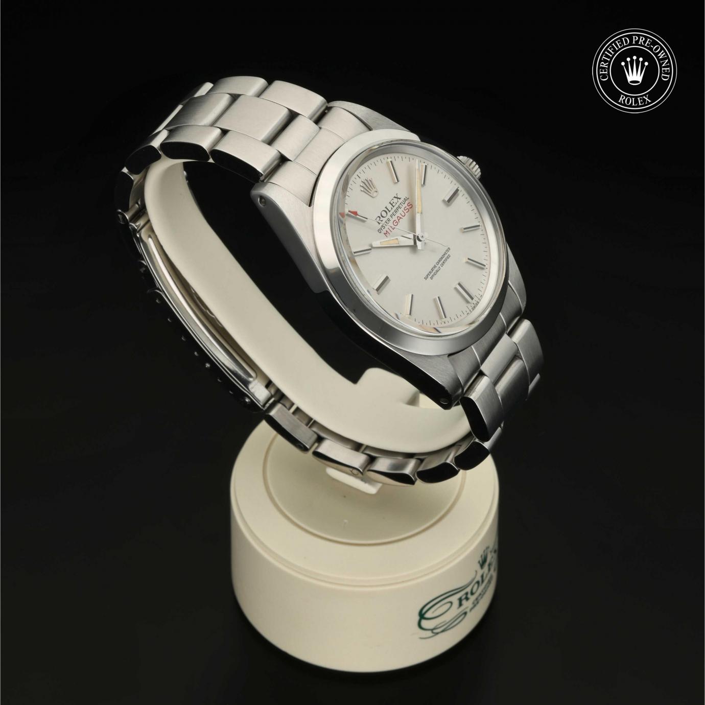 Rolex Oyster Perpetual Milgauss 1019/0 - 360 Grad Ansicht Bild 30