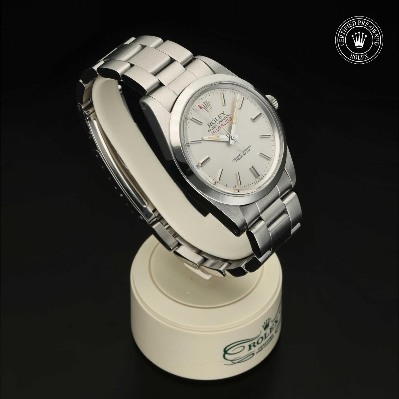 Rolex Oyster Perpetual Milgauss 1019/0 Herrenuhr Bild 4 