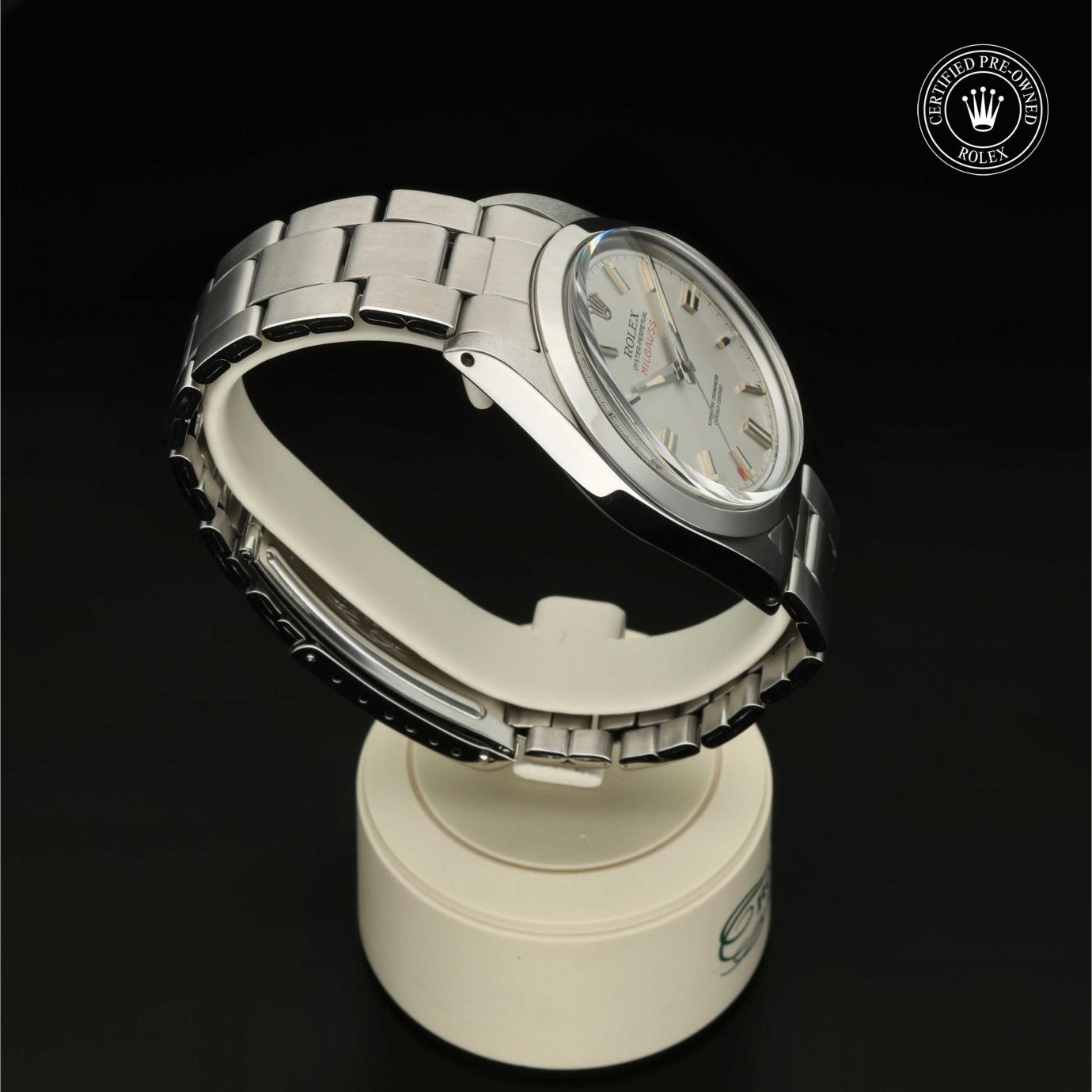 Rolex Oyster Perpetual Milgauss 1019/0 - 360 Grad Ansicht Bild 28