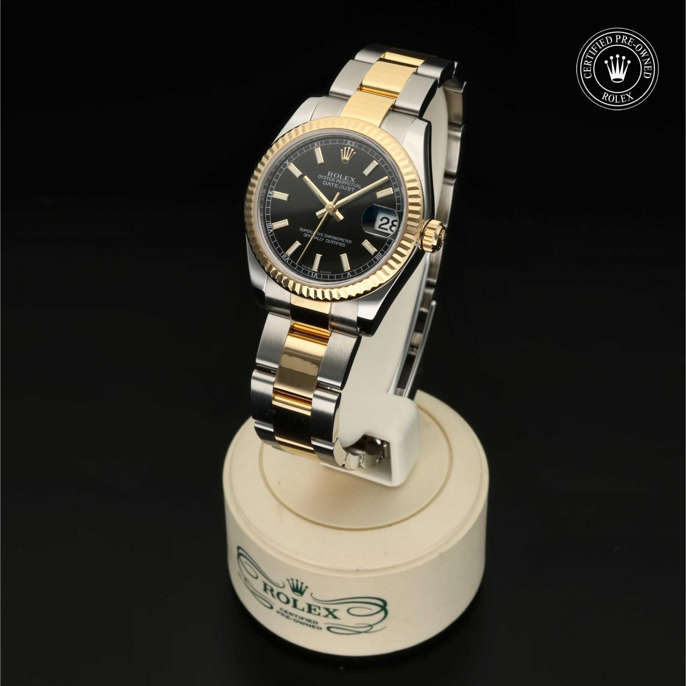 Rolex Datejust 31 M178273-0016 - 360 Grad Ansicht Bild 3