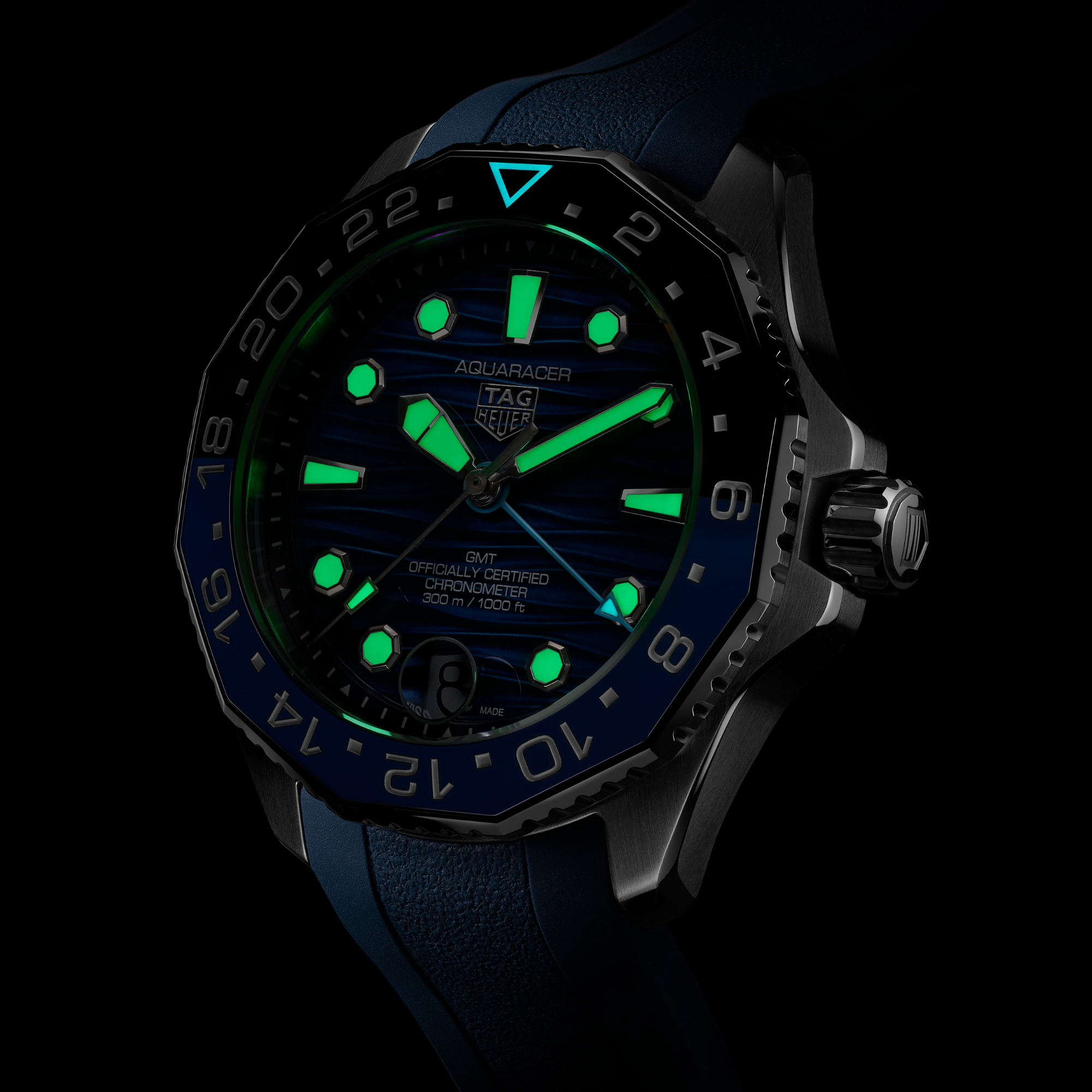 TAG HEUER AQUARACER PROFESSIONAL 300 GMT WBP5114.FT6259