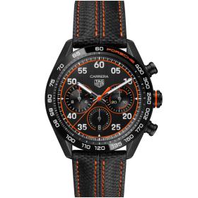 Herrenuhr, TAG Heuer TAG HEUER CARRERA CHRONOGRAPH X PORSCHE ORANGE RACING CBN2A1M.FC6526