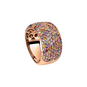 Ringe, Roségold, Ruppenthal Ring Saphire fancy 00842930