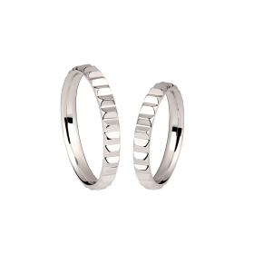 Weißgold, Ringe, Zig Zag by Natalie Trauringe 00120664