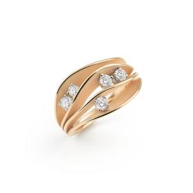 Roségold, Ringe, Annamaria Cammilli Dune Loops Ring GAN3520J