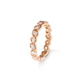 Roségold, Ringe, Tamara Comolli SIGNATURE Memoire-Ring 'Classic', Ref: R-SIG-Mem-Cl-rg