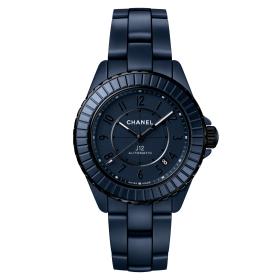 Unisex, CHANEL J12 BLEU Kaliber 12.1 Uhr, 38 MM H9632