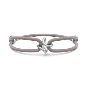Platin, Armschmuck, Niessing Spannring® Ära Armband N392910-grau-pt