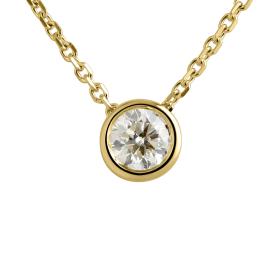 Gelbgold, Halsschmuck, Ruppenthal Collier Solitär 00901305
