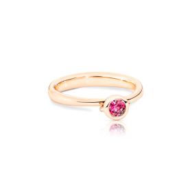 Ringe, Roségold, Tamara Comolli BOUTON Solitaire Ring R-BOU-Sol-Spi-rg