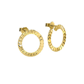 Gelbgold, Ohrringe, Zig Zag by Natalie Zig Zag Creolen 00121132