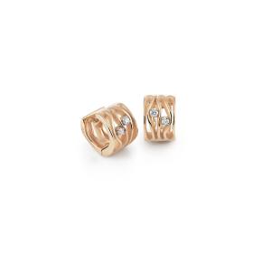 Roségold, Ohrringe, Annamaria Cammilli Dune Creolen GOR2483J