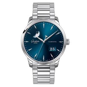 Unisex, Glashütte Original Senator Excellence 
Panoramadatum Mondphase 1-36-04-04-02-70