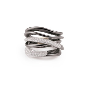 Gold farbig beschichtet, Ringe, Cammilli Firenze Galaxy Lux Ring GAN3688GLUE