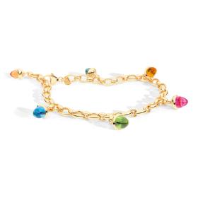 Gelbgold, Armschmuck, Tamara Comolli MIKADO Charm Candy Armband B-MC-Ch-Can-yg